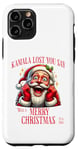 iPhone 11 Pro Kamala Lost Merry Christmas - Funny Christmas 2024 Election Case