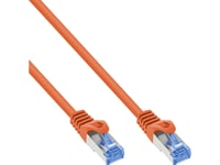 Inline Patchkabel Cat.6A S/Ftp Tpe Lszh Cca Orange 10M - Kabel - Netzwerk (72600O)