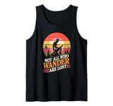 Not all who wander are lost Book reader Outdoors Tank Top