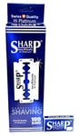 Razor Blades Club Lot de 100 lames à barbe Sharp Hi Platinum