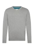 Tom Tailor Basic V-Neck Knit Grå