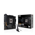 ASUS TUF GAMING B650M-E WIFI – Carte mère gaming AMD Ryzen AM5 Micro-ATX (DDR5, 8+2 phases d'alimentation, PCIe 5.0, M.2, WiFi 6, Aura Sync RGB)