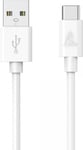 Smartline USB-C Kabel 2m Vit