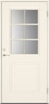 Swedoor ytterdør C8011 Hvit S0502-Y Cotswold glass 90 x 200 høyre