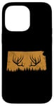 Coque pour iPhone 14 Pro Max Abri de jardin Chasseur d'élan en bois de cerf