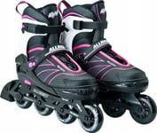 Allright Inline-Skøyter Allright Velocity Pink Justerbare Rulleskøyter, Størrelse M 35-38