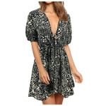 2021 New Beach Dresses for Women Sexy Dress Summer Clothes for Woman Summer Dress Womens Tops Black XL