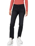 REPLAY Women's Faaby Bio Cotton Jeans, 098 Black, 23W / 28L