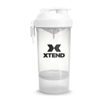 SCIVATION XTEND SMART SHAKE SHAKER BOTTLE BPA FREE 600ML WHITE