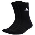 Adidas Cushioned Crew Socks 3P, Sokker Black XS