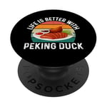 Funny Peking Duck Food Lover PopSockets Adhesive PopGrip