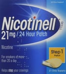 Nicotinell Stop Smoking Aid 24 hour, 21 mg Step 1 - 21 days Nicotine Patches