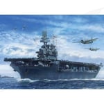 FR- Academy USS ENTERPRISE CV-6 THE BATTLE OF MIDWAY 80th ANNIVERSARY KIT 1:700