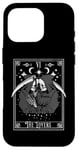 iPhone 16 Pro Vintage Tarot Card The Lovers Grim Reaper Occult Unholy Case