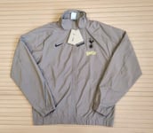 Nike Tottenham Revival Woven Anthem Jacket Full Zip - Mens Medium Brown RRP £90