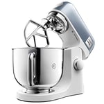 Kenwood kMix Stand Mixer for Baking, Stylish Kitchen Mixer with K-beater, Dough Hook and Whisk, 5L Stainless Steel Bowl, Removable Splash Guard, 1000 W, Editions Blue