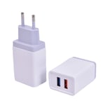 Quick Charge Usb Charger For Iphone Samsung Huawei P20 Xiaomi Eu Plug