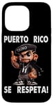 iPhone 14 Pro Max Puerto Rico Se Respeta Black PR Flag Taino Protest Boricua Case