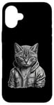 Coque pour iPhone 16 Plus American Shorthair Cat Thug Cat Gangster Cat Gangster Life