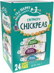 The Happy Snack Company Roasted Chickpeas Variety Pack 24 x 25g Sea Salt & Lime