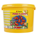 Tropical Pond Flakes 11L / 1,6kg - Aliment en Flocons à Multi ingrédients pour Poissons d'étang