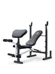 Marcy Folding Standard Weight Bench With Rack