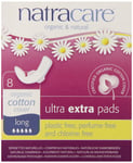 Natracare Ultra Extra Pads Long with wings 8's