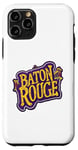 Coque pour iPhone 11 Pro Baton Rouge, Louisiane, Los Angeles Vacation Squad Group, Cajun Pride