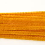 Vaessen Creative 25-Piece Pipe Cleaners for Crafts, Synthetic Fiber, Dark Gold, 30 x 0.6 x 0.5 cm