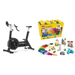 Concept2 BikeErg with PM5 Monitor & LEGO 10698 Classic Large Creative Brick Storage Box Set, Building Toys for 4 Plus Year Old Kids, Construction Toy with Windows, Doors, Wheels and Green Baseplate