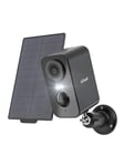 ieGeek Wireless 3MP WiFi outdoor camera ZS-GX3S black with solar panel