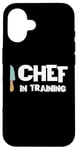 Coque pour iPhone 16 Chef en formation – Débutant en cuisine – Future Cook