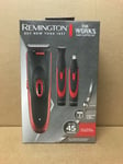 Remington The Works Hair Clipper Kit Precision Trimmer Nose & Ear Hair Trimmer