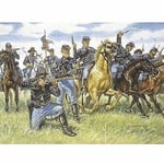 Union Cavalry The Bleu Jackets American Civil War Figurines Plastique Kit 1:72