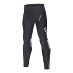 Wosawe-Pantalon Long Moulant Pour Homme,Collants Rembourrés En Gel 20d,Leggings De Cyclisme,Vélo De Montagne,Vtt,Descente,Antichoc,Été