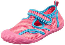 Playshoes Boy's Unisex Kids Uv-Schutz Aqua-Sandale Water Shoes, Pink (Pink/Türkis 792), 4 UK Child