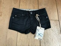 john galliano black sequin shorts 5 to 6 years bnwt stretch cotton