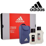 Parfum Homme adidas Team Force EDT 50ml Après-rasage Sacoche Pochette Original