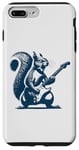 Coque pour iPhone 7 Plus/8 Plus L'écureuil Joue d l Guitare d l Musique, d Animaux d l Forêt