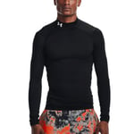 Under Armour ColdGear Compression Mock Svart polyester Large Herr