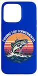 Coque pour iPhone 15 Pro Max Des jeux de mots vintage de Fishing for Compliments qui accrochent le cœur de papa