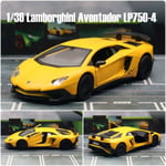 1/36 LP670 LP570 LP750 Sina kilpa-leluautomalli RMZ CITY Diecast Miniatyyri Vedettävä takaisin Ilmaiset Pyörät Lahja lapsille