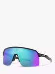 Oakley OO9463 Men's Sutro Lite Prizm Rectangular Sunglasses, Matte Black/Mirror Blue