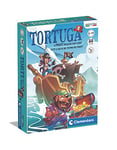 Clementoni - 16567 - Tortuga - Jeu de Cartes Enfants - Jeu éducatif - fabriqué en Italie, 8 Ans et Plus Multicolore