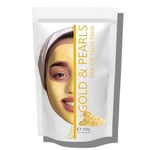 Oïléna Masque Visage Raffermissant Or, Jelly Mask, Peel-Off, 100% Naturel, Ultra Hydratant, Exfoliant, Masque Alginate en Poudre, Masque Point Noir, 200 g - 10 traitements