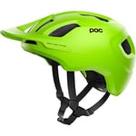 POC Axion Spin Casque de vélo Adulte Unisexe, Fluorescent Yellow/Green Matt, M (55-58cm)