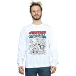 Sweat-shirt Dc Comics  Justice League