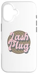 iPhone 16 Lash Plug Lash Tech Lash Artist Eyelash Leopard Lash Case