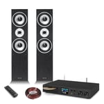 Tower Stereo System with SHFT60B Speakers, DAB+, Spotify Connect, CD & Bluetooth