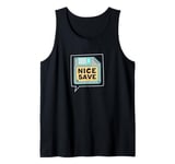 Nice Save Funny Storage Drive Floppy Disk Tank Top